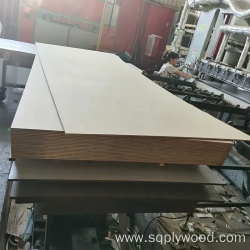 High Density MDF Board 1220X2440mm Waterproof Venner E0/E1/E2/WBP Glue
